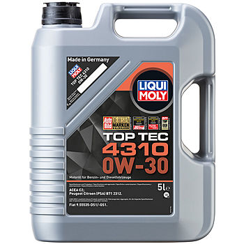 НС-синтетическое моторное масло Top Tec 4310 0W-30 - 5 л