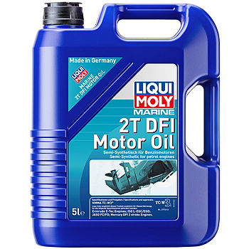 Полусинтетическое моторное масло для водной техники Marine 2T DFI Motor Oil - 5 л